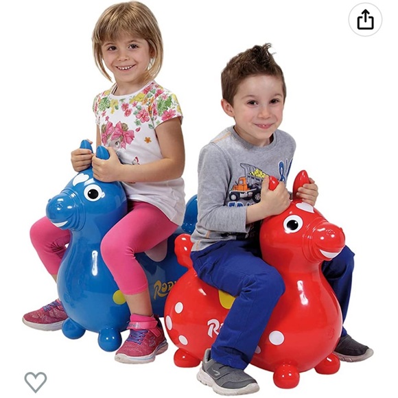 Rody Rider Bouncing Riding Toy Blue - Picture 2 of 16